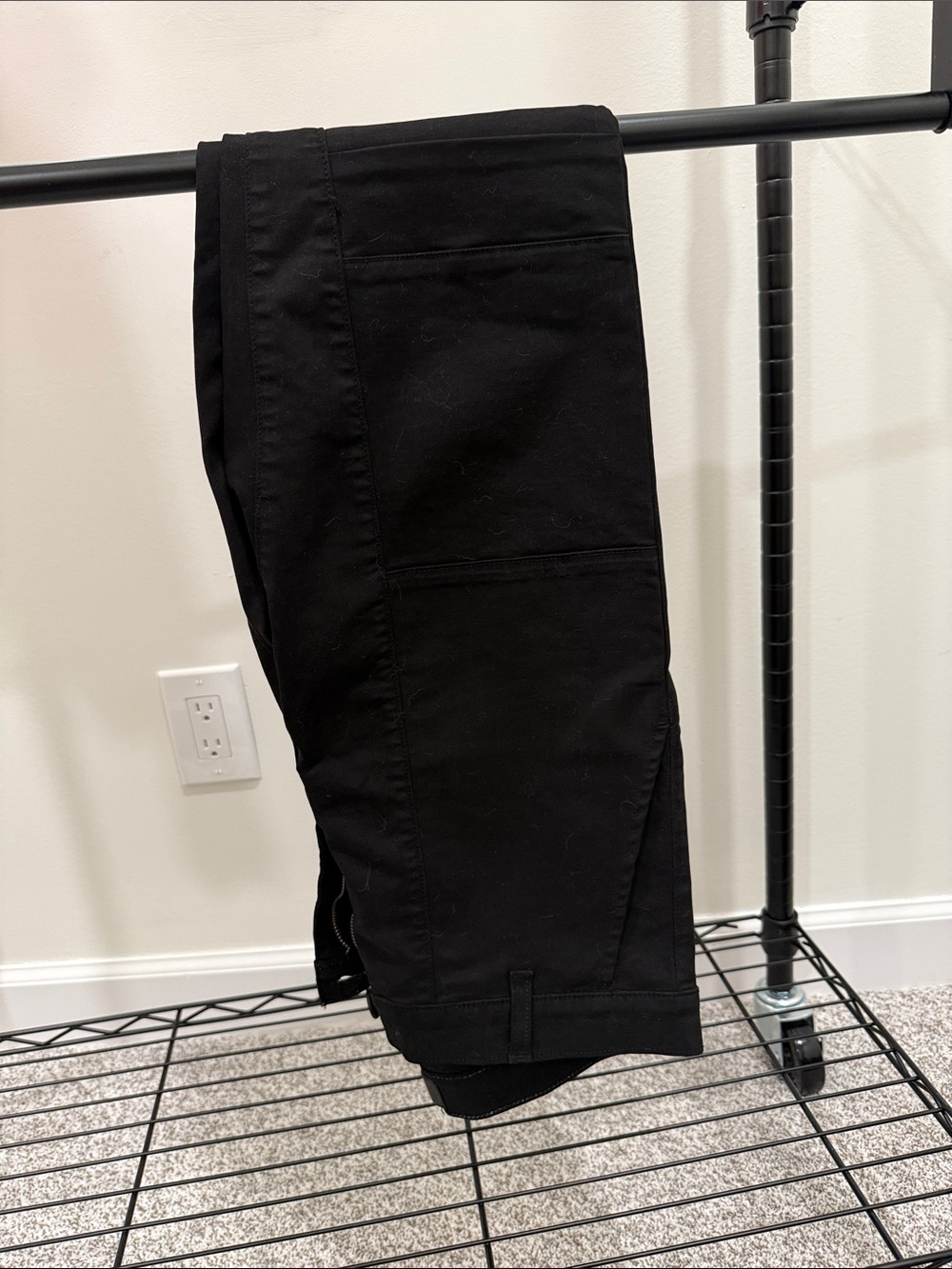 J Brand Black Cargo Pants